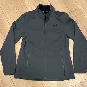 Under Armour Women's Dark Gray Coldgear Infrared Storm Jacket